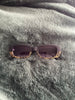 Black Frame with cheetah Sunglasses