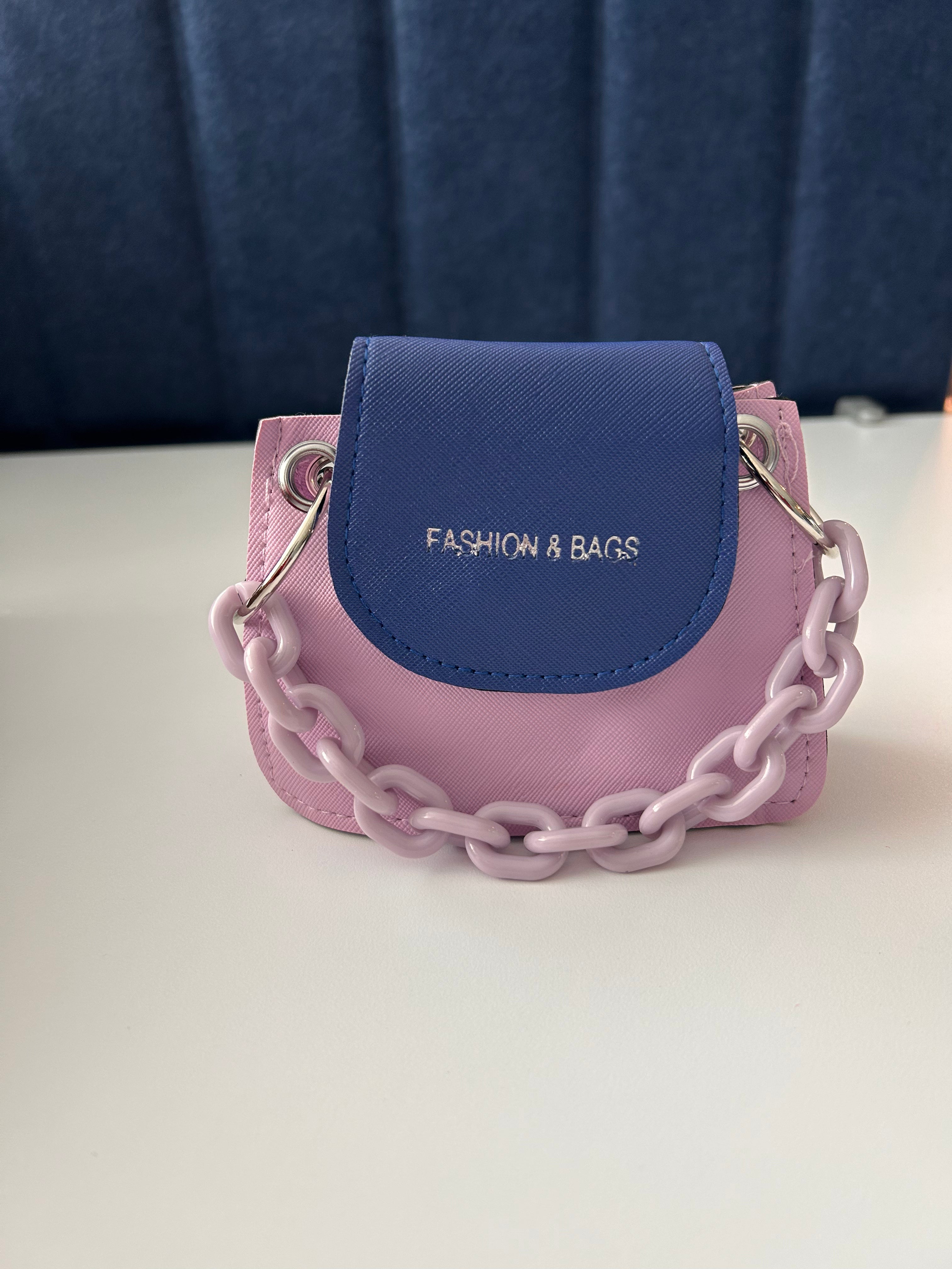 Purple mini purse sale