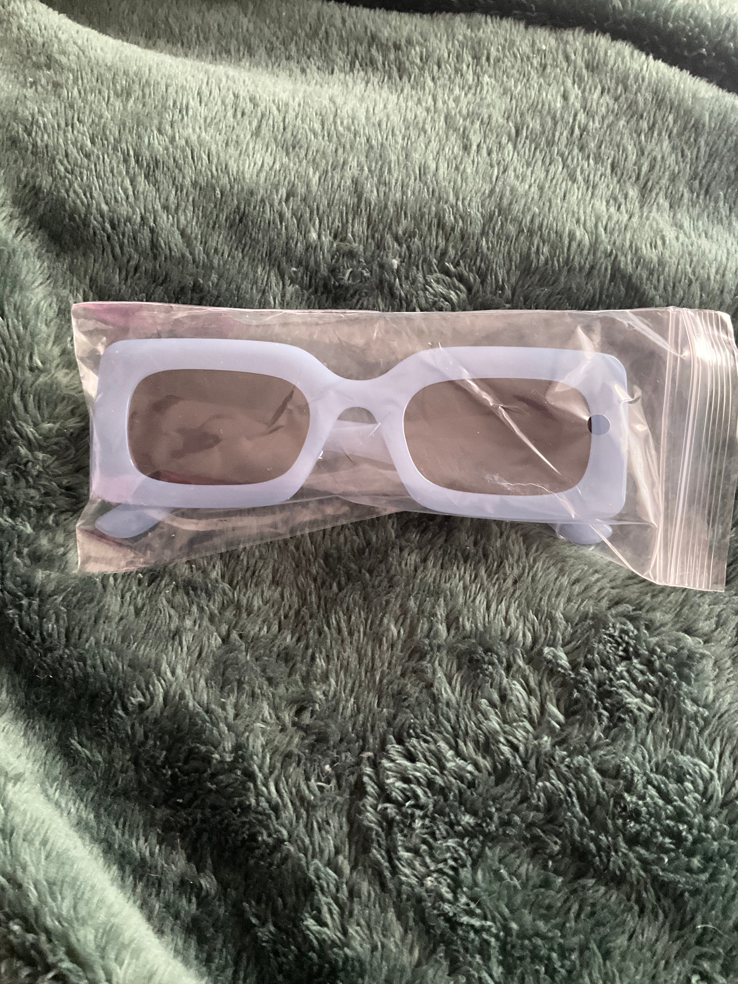 Baby Blue Medium Framed Sunglasses